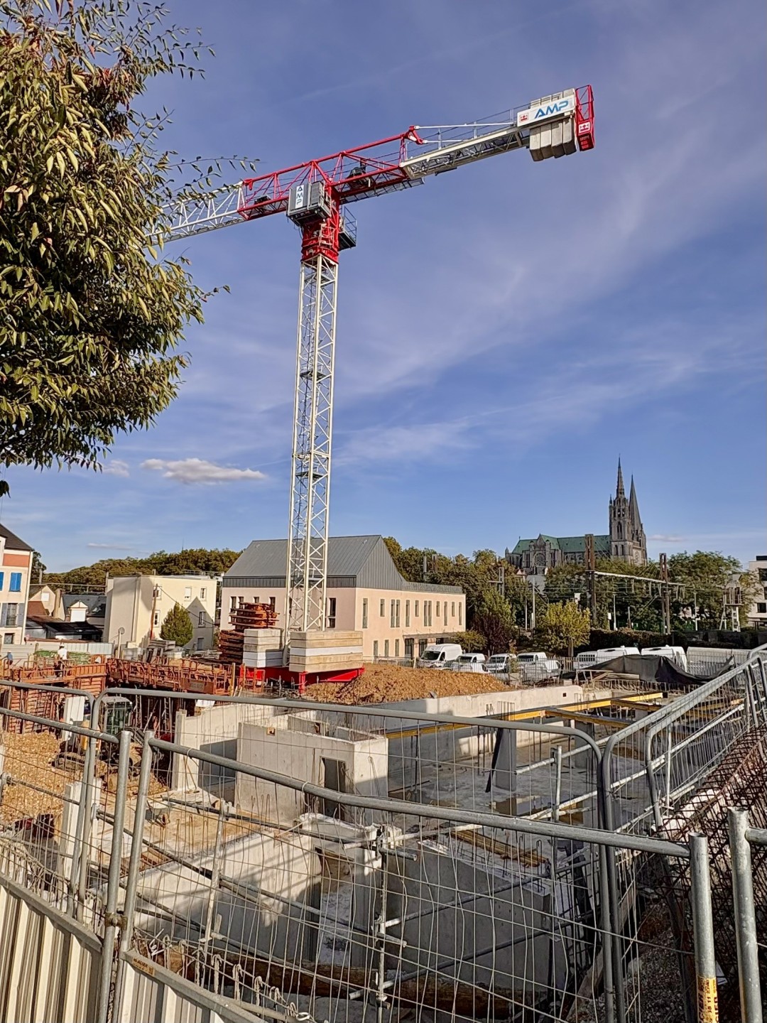 Int&eacute;rieur chantier de construction