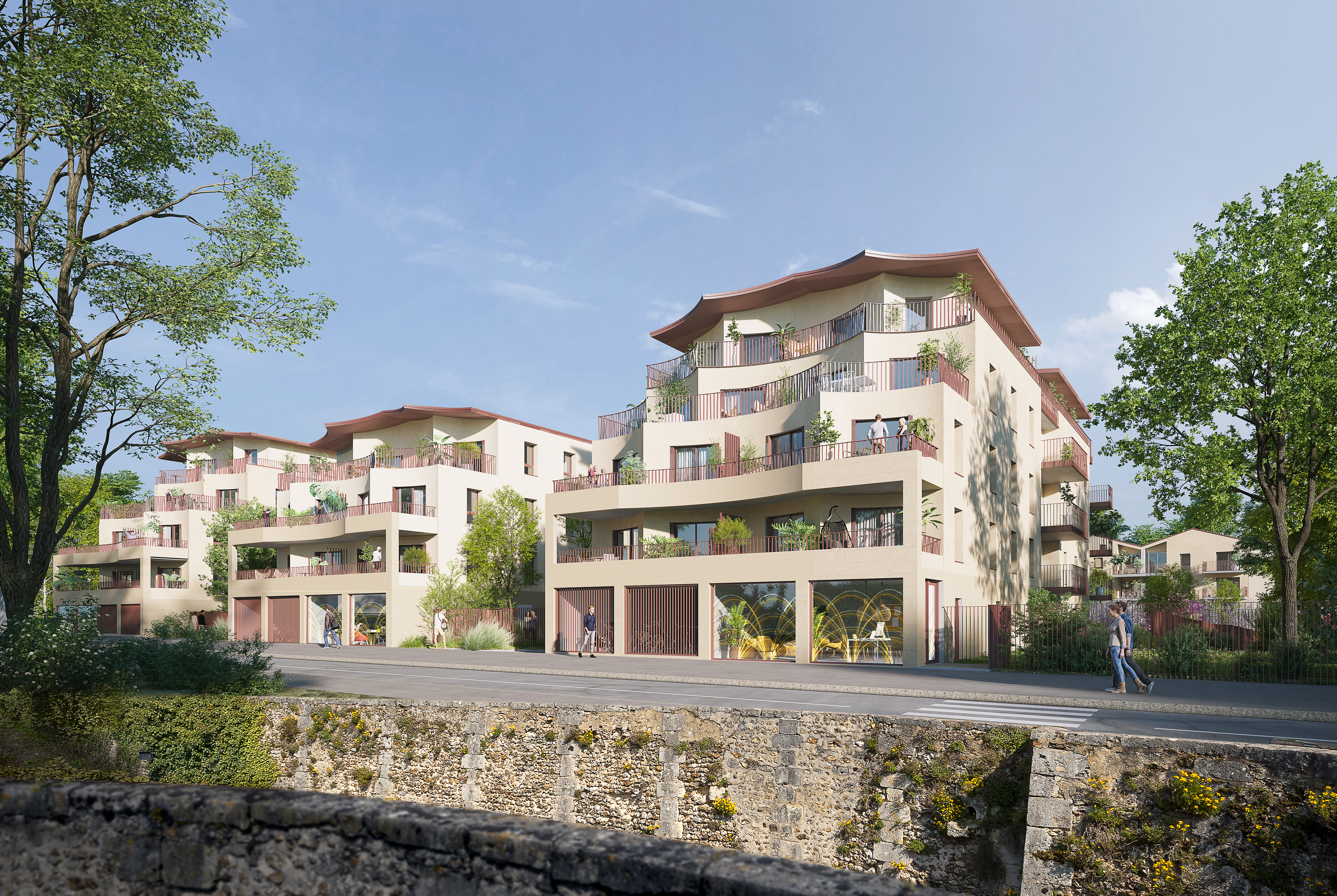 Nouveau programme immobilier à Chartres sur les bords de l'Eure