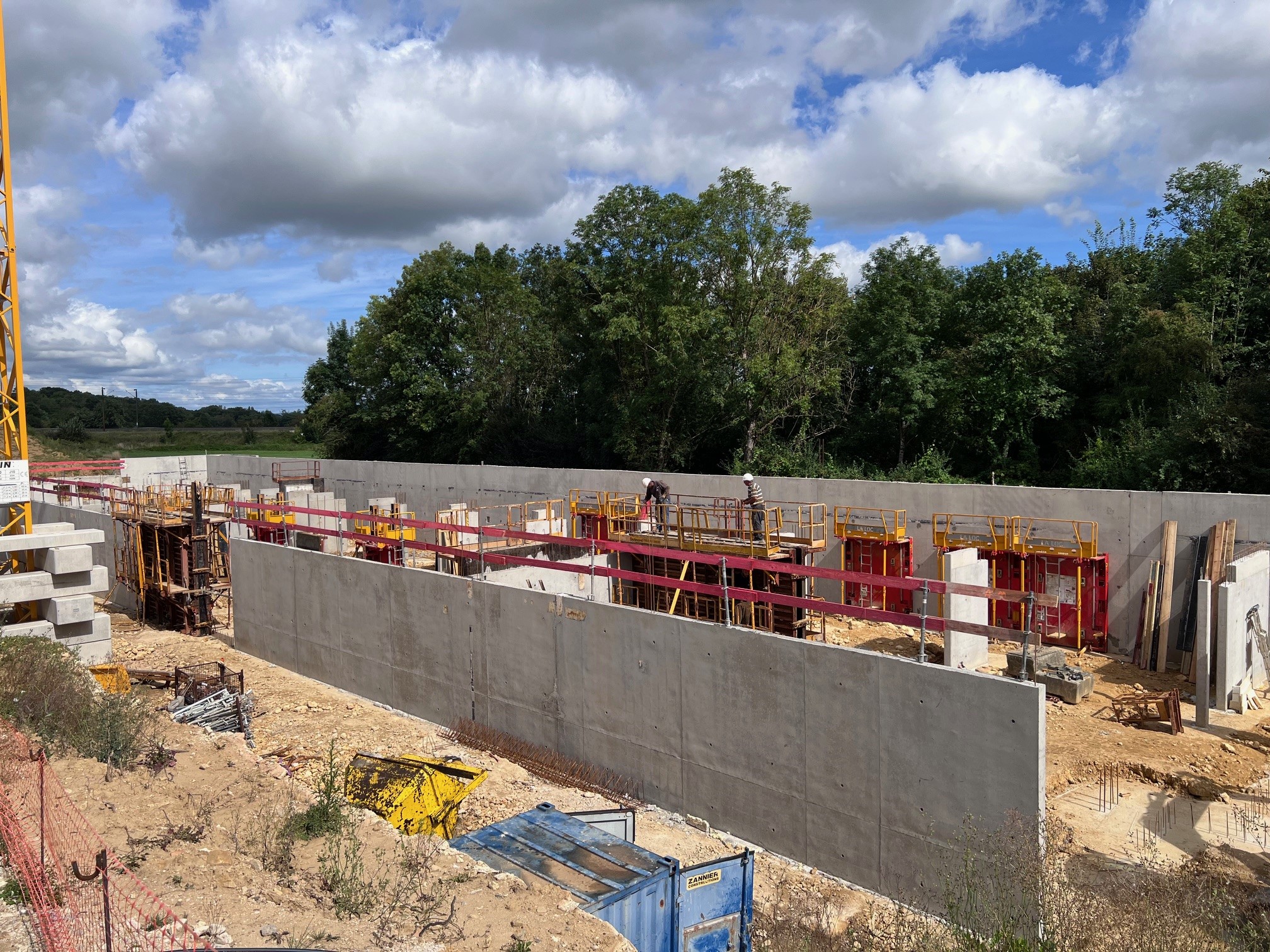 Le chantier des Hauts de Manom dans les temps