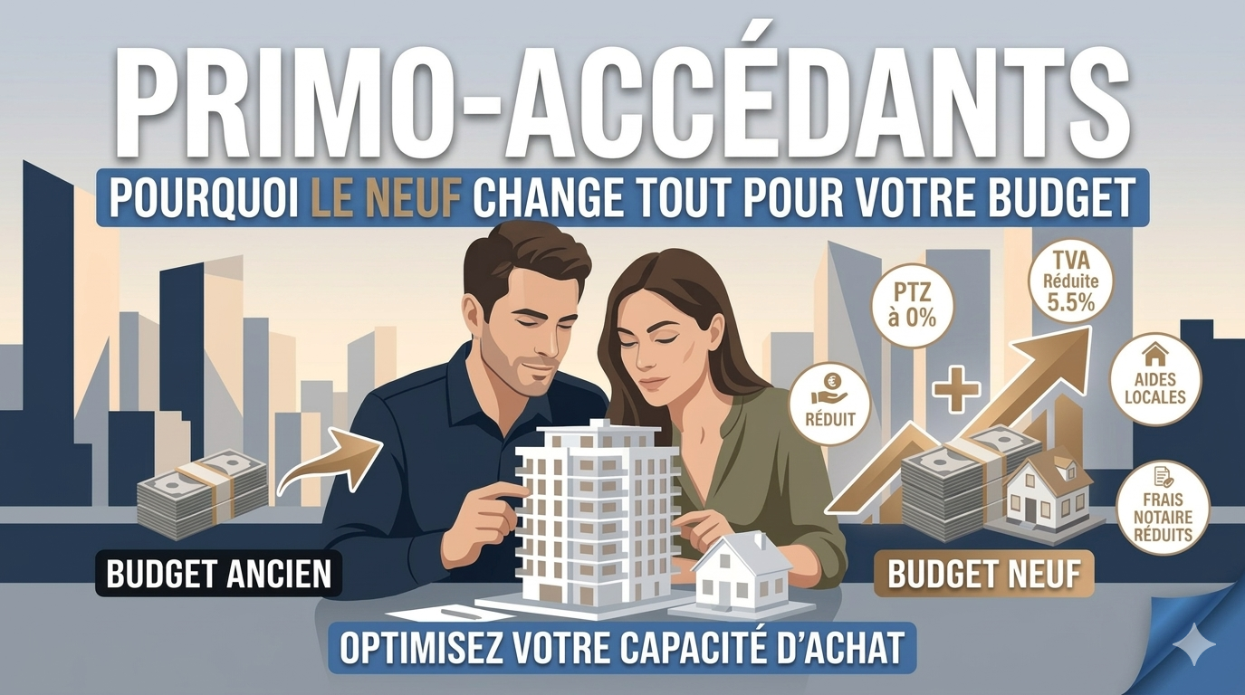 Primo-accédant : achetez dans le neuf grâce aux aides en 2026